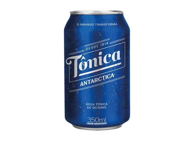 Agua tonica lata